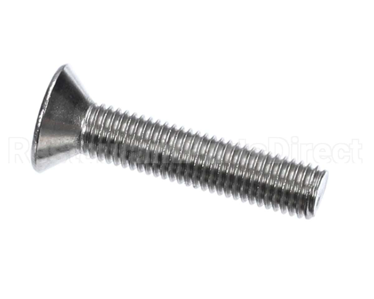 S018 Edlund Screw, 1/4-28 X 1 1/4 Ss Fh So