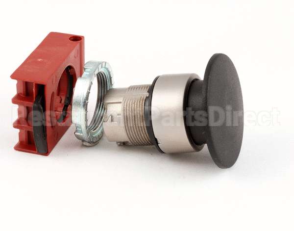 S0309 Bki Switch, Mushroom Push Black