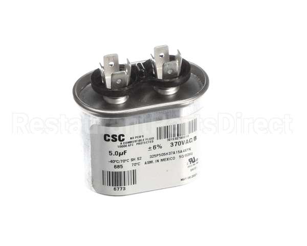 S1-02420043700 York Single Run Capacitor, 5Mfd,370V,Oval
