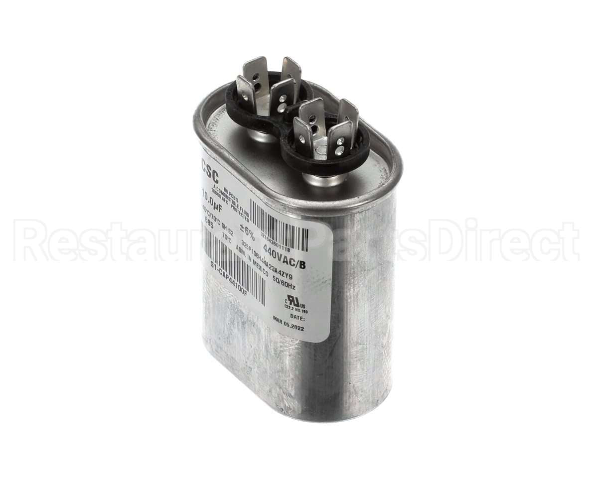 S1-CAP44100F York Capacitor,Run Single,10Mfd,440V,Flat