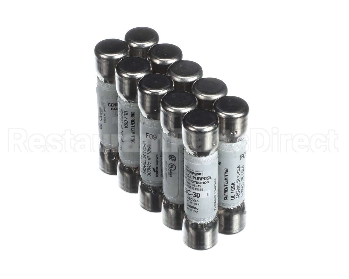 S1-SC30 York Fuse,Buss,Time Delay,480V,30A (M10)