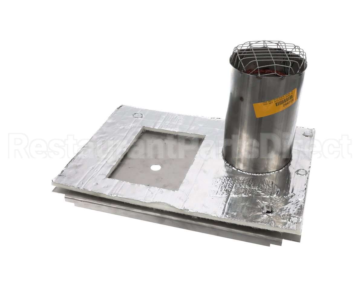 S22862 Aaon Rl Front Plate/Flue Tube Assembly