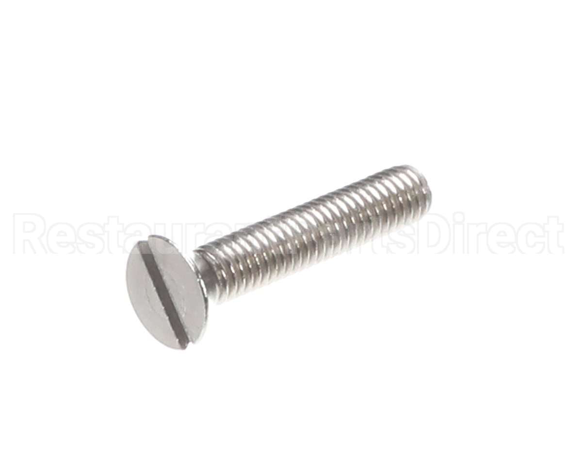 S503 Edlund Screw, 10-32 X 1 S/S Fh Slotte