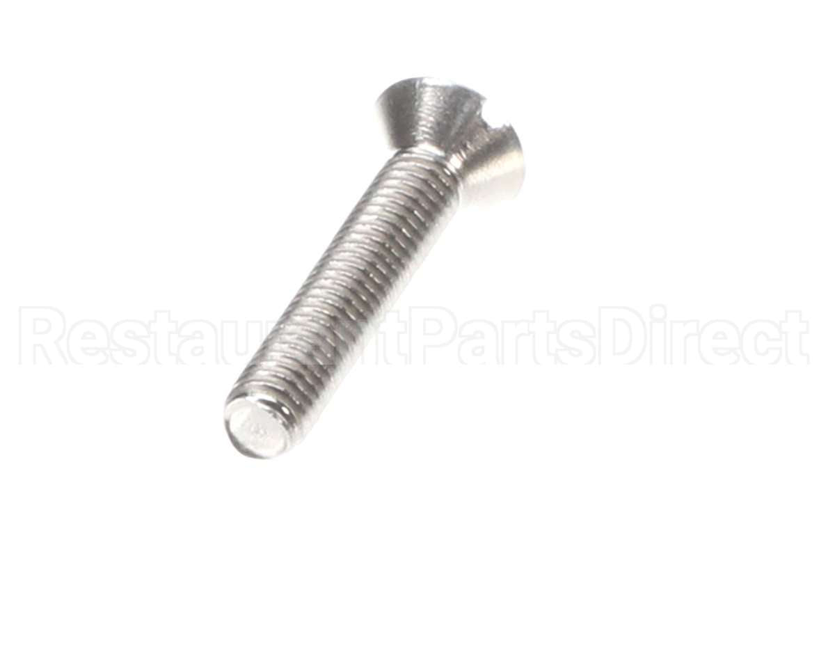 S503 Edlund Screw, 10-32 X 1 S/S Fh Slotte