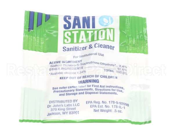 SANIS05-100 San Jamar 0.5 Ounce Packet 100 Count