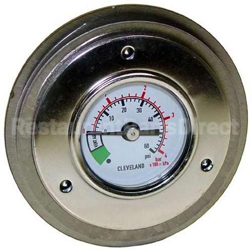 SE00127-1 Compatible Cleveland Gauge1.5", 0-60 Ps, 1-1/2 Or