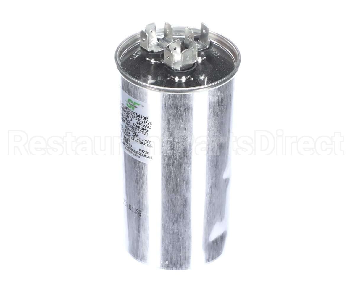 SFCAP60D75440R Trane Capacitor; 60+7.5Mfd 370/440V Round Run