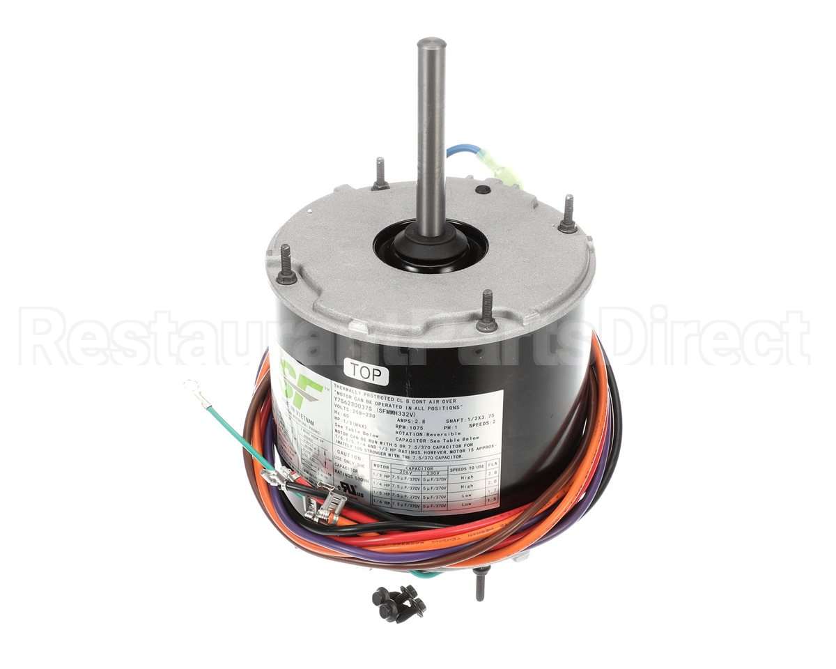 SFMMH332V Trane Motor; 1/6-1/3Hp 1075 208/230V Multi-Hp