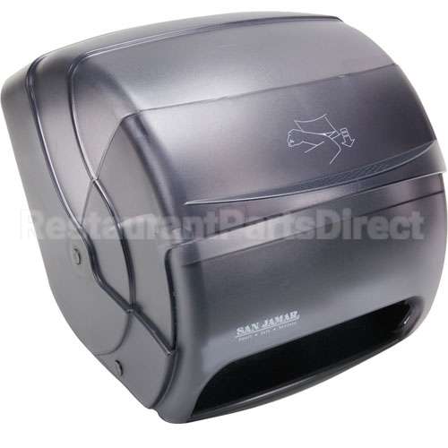 SJT850TBK Compatible San Jamar Dispenser, Towel, Roll, Plst, Bl