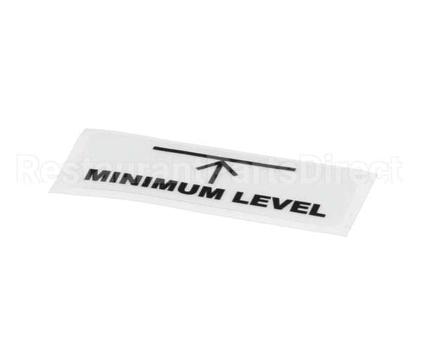 SL300951249 Carpigiani Mix Minimum Level Decal