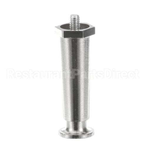 SOUPM015 Compatible Southbend Leg, Hex-Style Foot 4" Tall, 3/8"-16 Thread