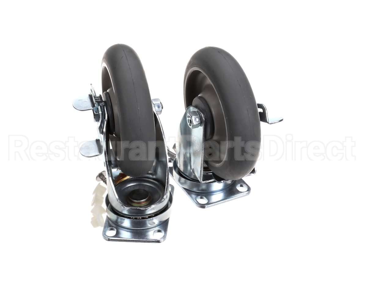 SV1101-2 Winston Caster 5" Plate Locking (Set Of 2)