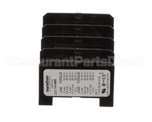 TB0125 Bki Terminal Block, 4 P, 2-14 Awg,