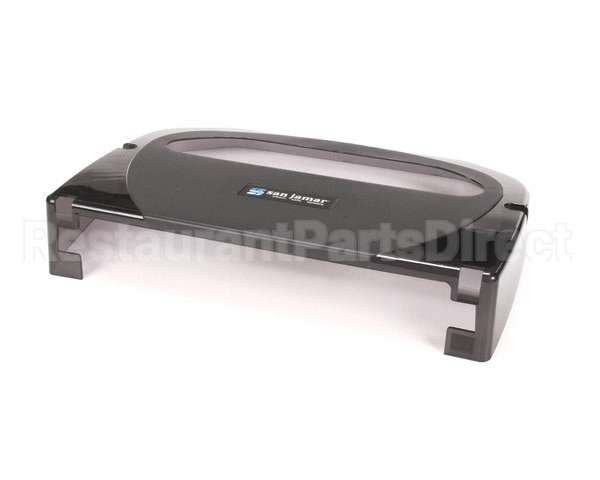 TS510TBK San Jamar Toilet Seat Cover Dispenser - Black Pear