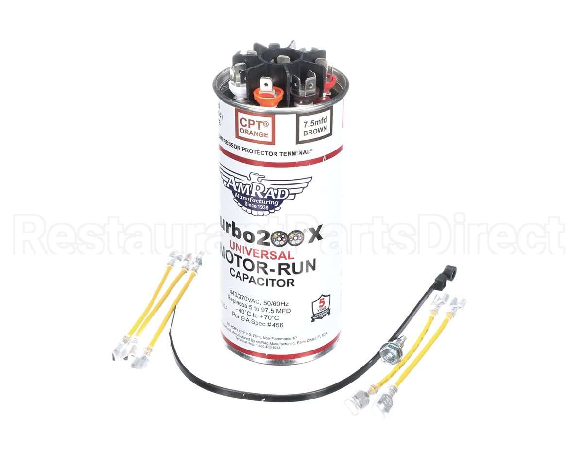 TURBO200X Trane Capacitor; Amrad Multi-Cap Up To 97.5Mfd
