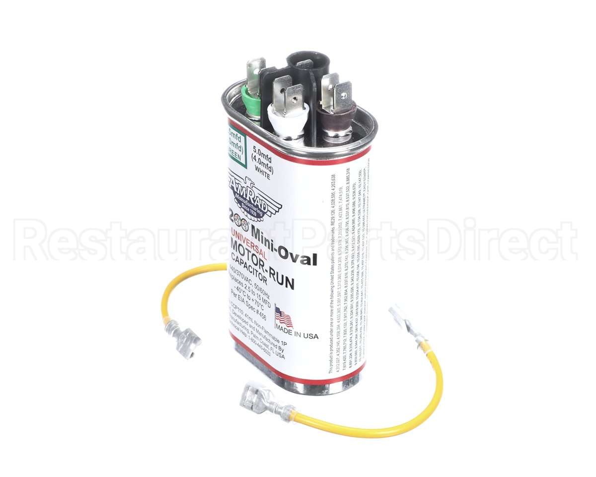 TURBOMINIOVAL Trane Capacitor; 2.5 - 15 Mfd 370/440V Oval