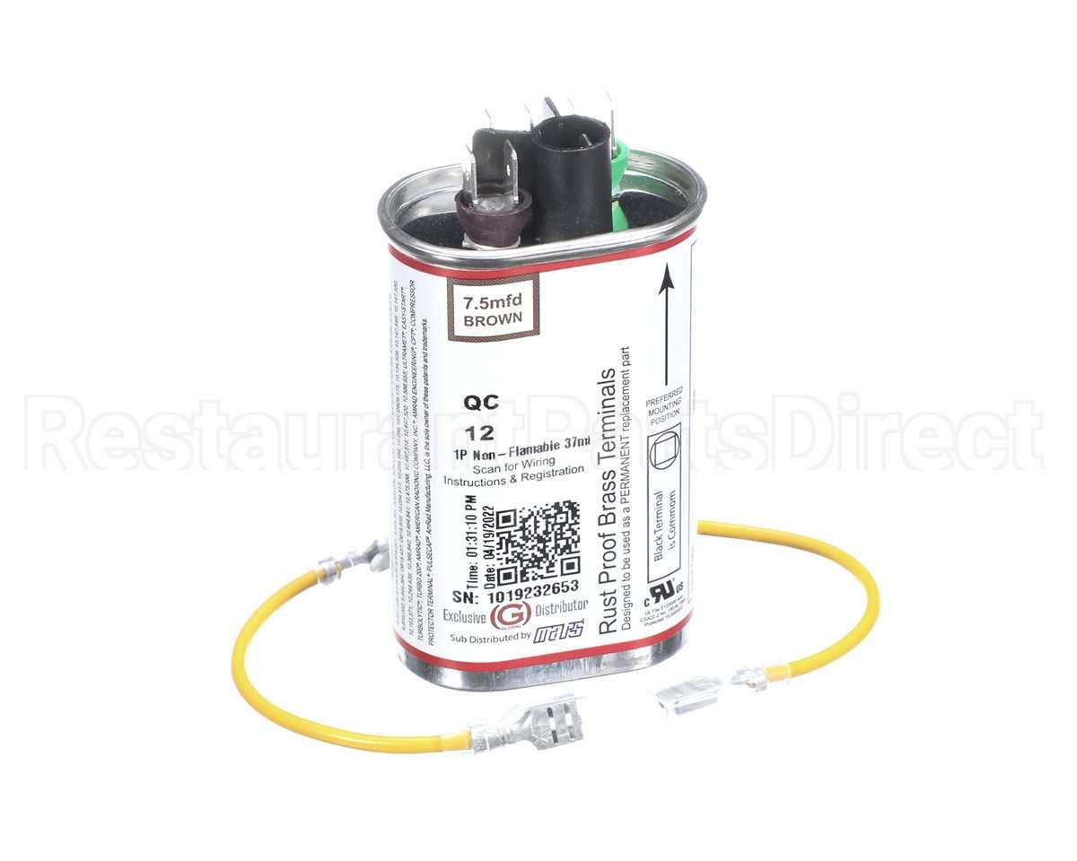 TURBOMINIOVAL Trane Capacitor; 2.5 - 15 Mfd 370/440V Oval