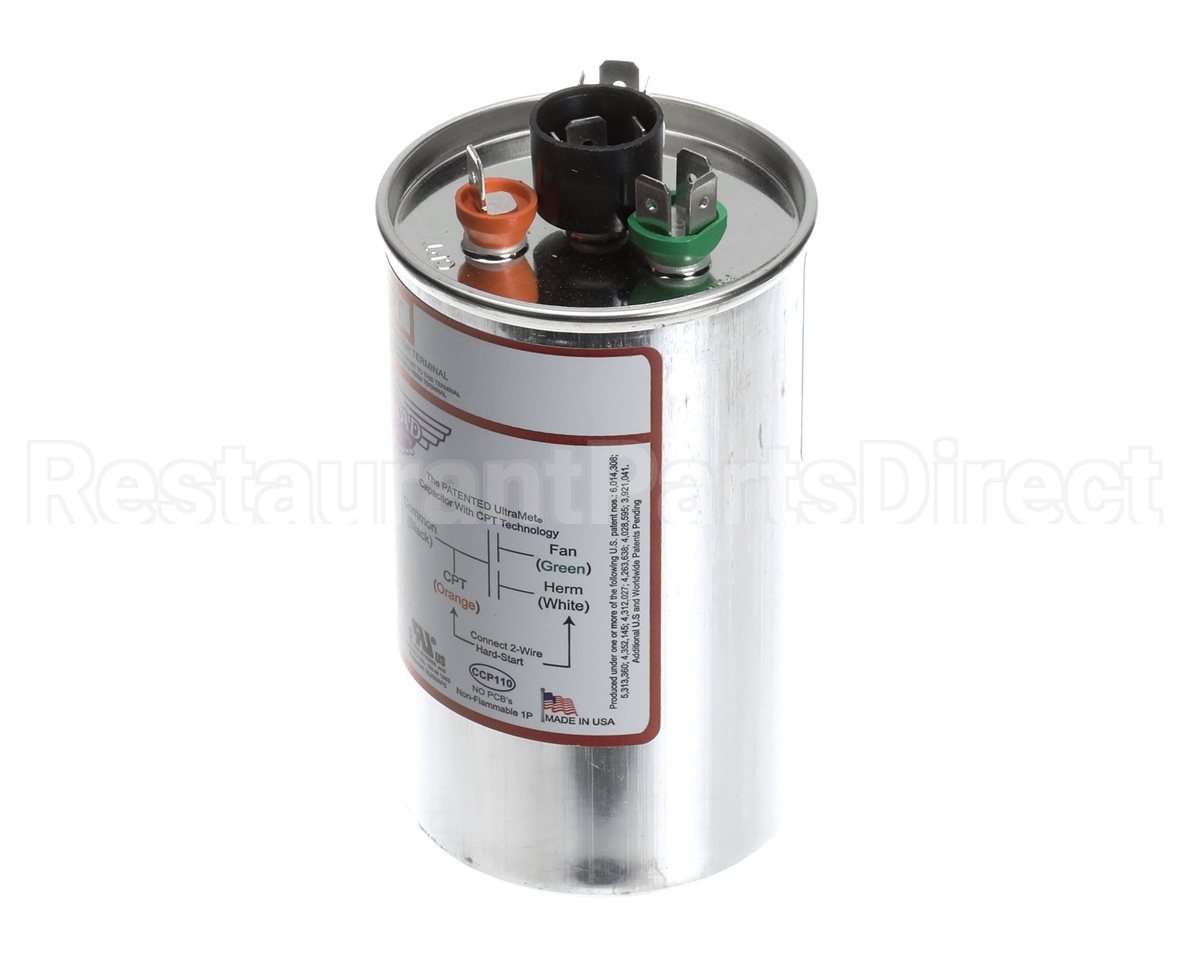 USA2240 Trane Capacitor; 55/5Mfd 370/440V Rnd Usa Made