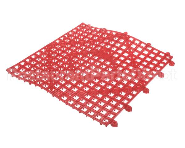 VM5280RD San Jamar Versa-Mat 1'X1' Bar Mat, Red C&C
