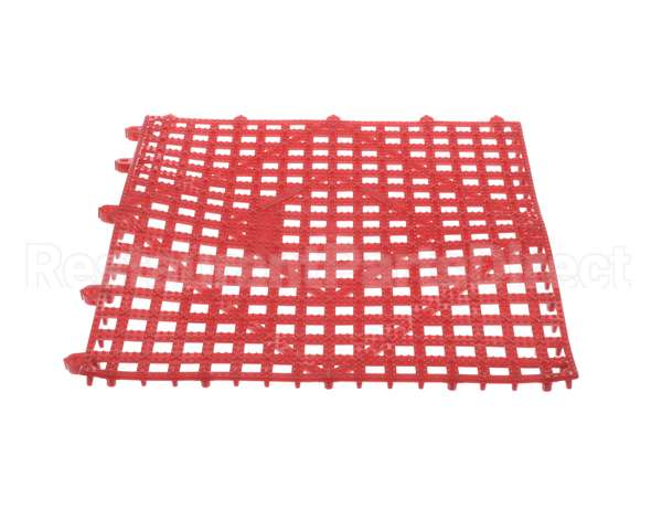 VM5280RD San Jamar Versa-Mat 1'X1' Bar Mat, Red C&C