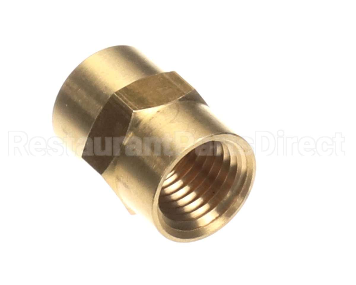 VT487S Biro Coupling 1/4Fpt 7/8 L 11/16 W,Brass
