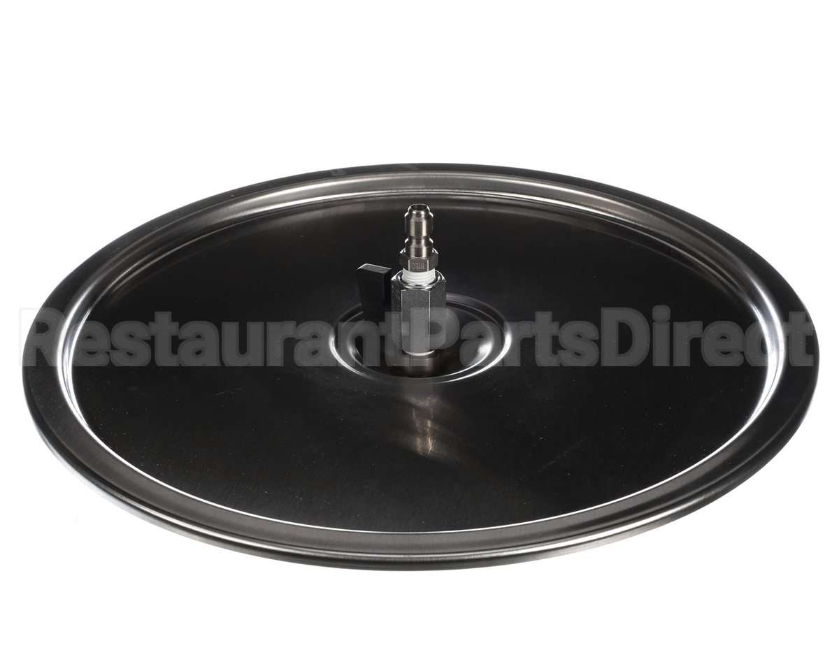 VT630S Biro Lid Asm. W/Ball Valve, Double Drum Vollr