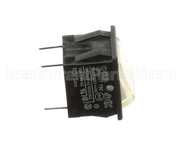 WC-111R Wilbur Curtis Switch, On/Off (Clear) 120V Ne