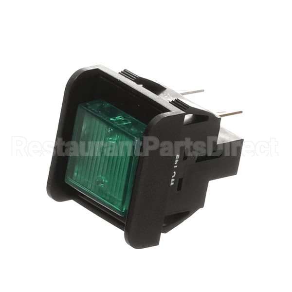 WC-149 Compatible Curtis Switch, Pushbutton (Green)120V