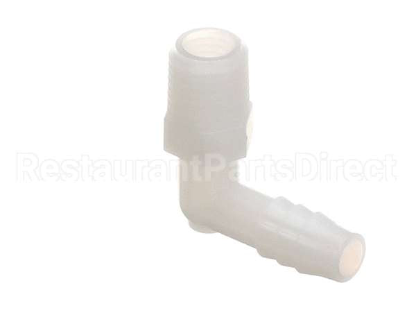 WC-2510 Wilbur Curtis Elbow, 3/8 Barb X 1/4 Mpt Plas