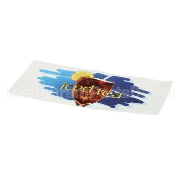 WC-38471 Compatible Curtis Label, Front Tco Iced Tea Gene