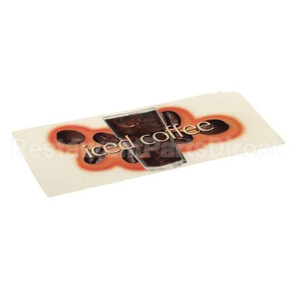 WC-38472 Compatible Curtis Label, Front Tcoc Iced Coffee