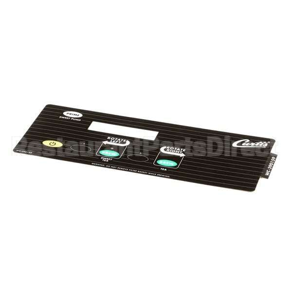WC-390159 Compatible Curtis Label, Ucm Overlay Rstb 1Batch
