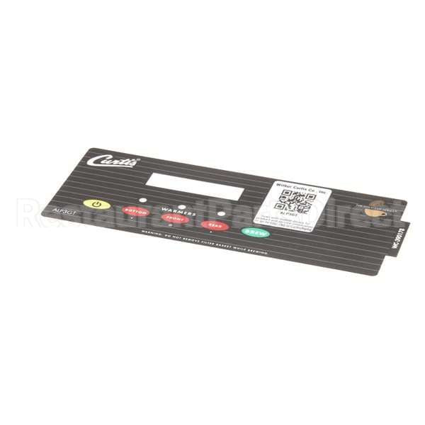WC-390178 Compatible Curtis Label, Ucm Overlay Alp3Gt With