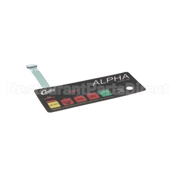 WC-39173-01 Compatible Curtis Membrane Contrl Panel Curtis A