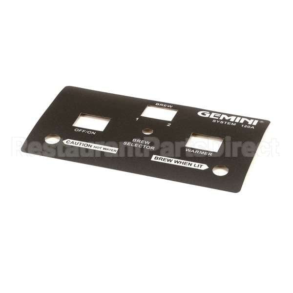 WC-3920T Compatible Curtis Label, Sw Panel Gem-120A Curti