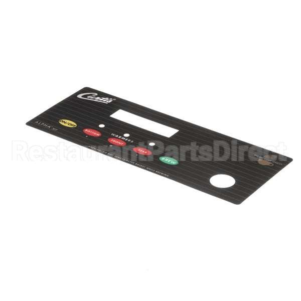WC-39345 Compatible Curtis Label, Ucm Overlay, Alpha-3Gt Lh/Rh
