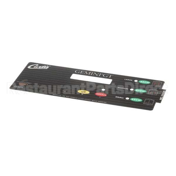 WC-39436 Compatible Curtis Label/Overlay, Ucm, 3-Batch