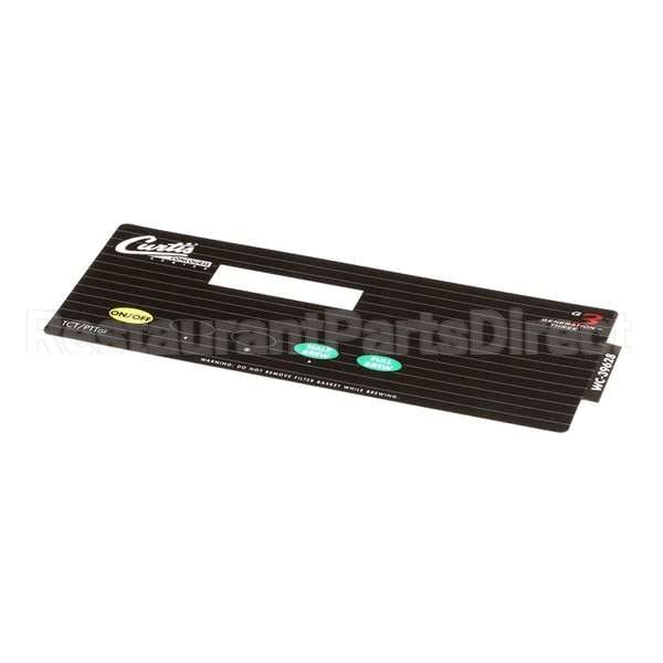 WC-39628 Compatible Curtis Label, Ucm Panel W/Half Batch