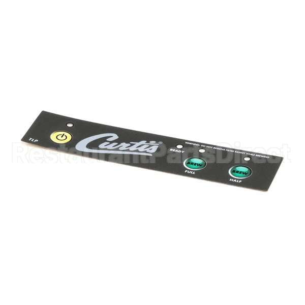 WC-39662 Compatible Curtis Label, Control Panel Tlp Curti