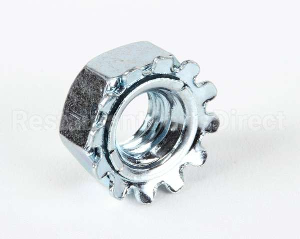 WSH248 Bki Washered Locknut, 1/4-20 Zinc