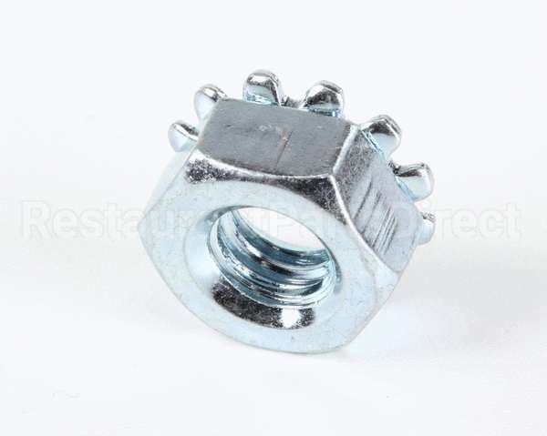 WSH248 Bki Washered Locknut, 1/4-20 Zinc