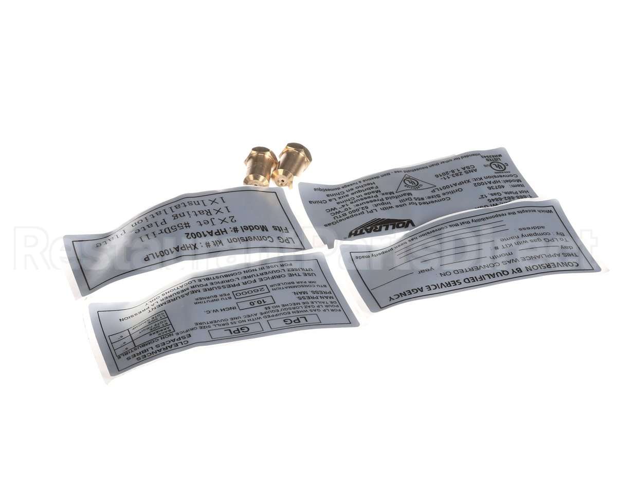 XHPA1001LP Vollrath Conversion Kit