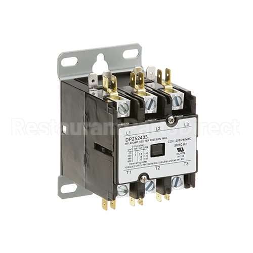 XNC6X117 Compatible Midwest Appliance Parts Contactor (3 Pole, 25Amp, 240V)