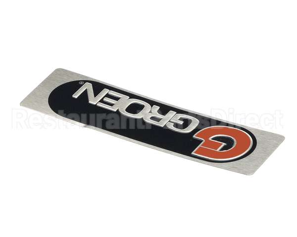 Z055452 Groen Nameplate Groen Small