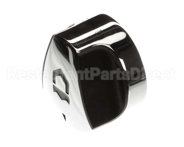 ZCV-2080-2 Crown Verity Knob, Burner, Mcb, Black - Die