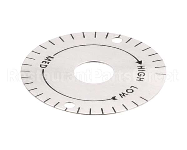 00-046496 Hobart Plate, Dial
