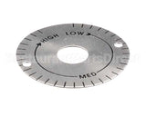 00-046496 Hobart Plate, Dial