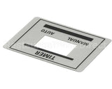 00-271840 Hobart Label/Auto-Man