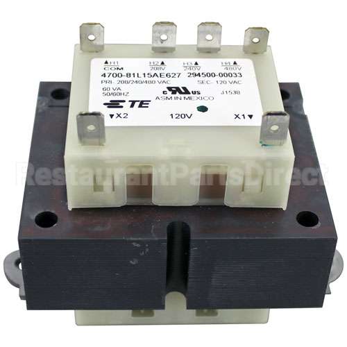 00-294500-00033 Compatible Hobart 50/60 Hz 60Va Trans