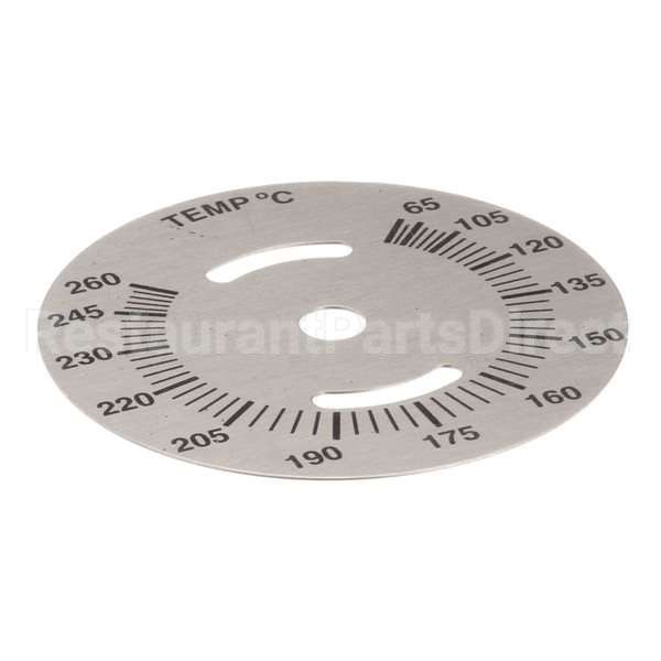 00-358539-00002 Compatible Vulcan Plate, Dial Temperature